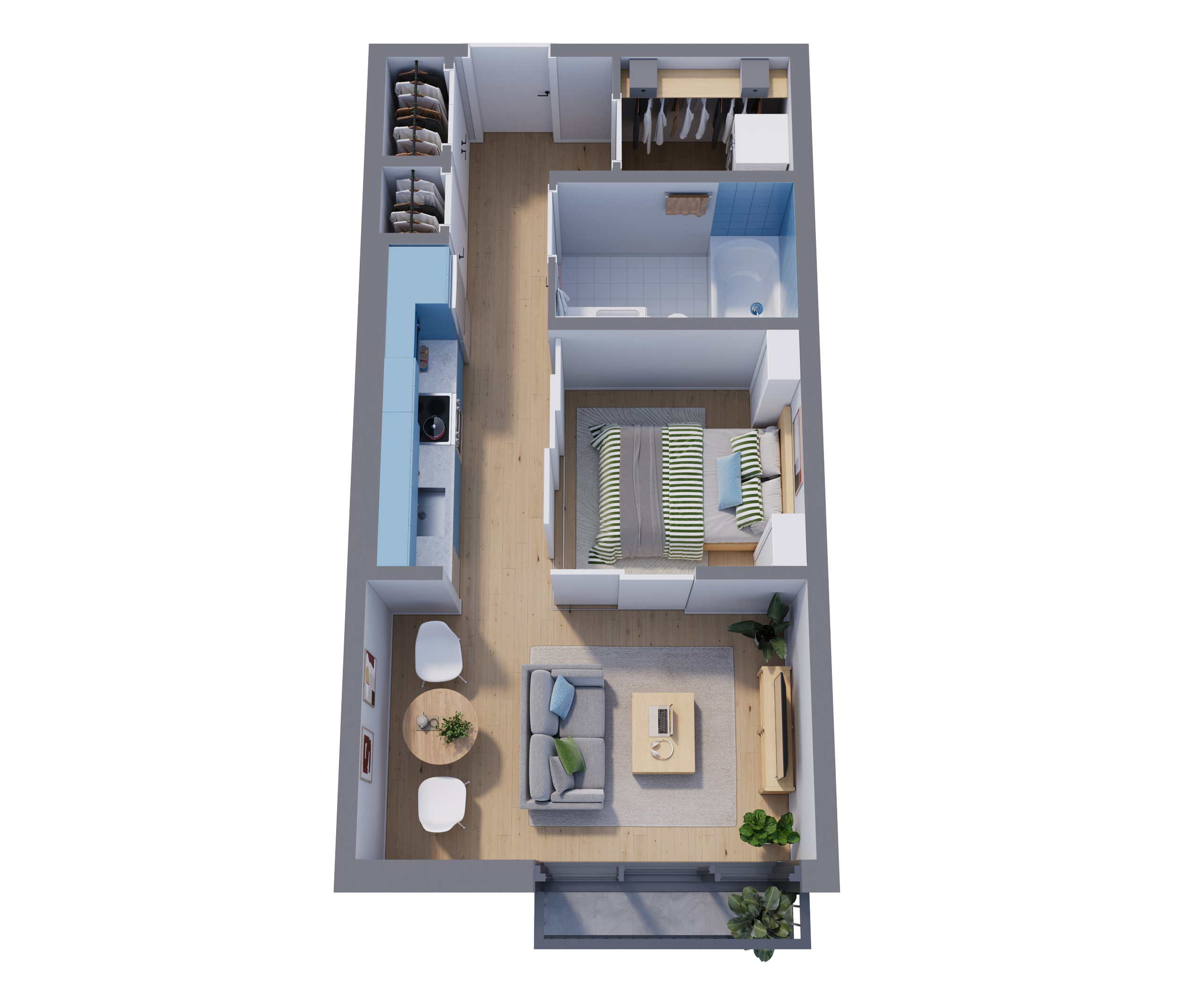 Studio floor plan