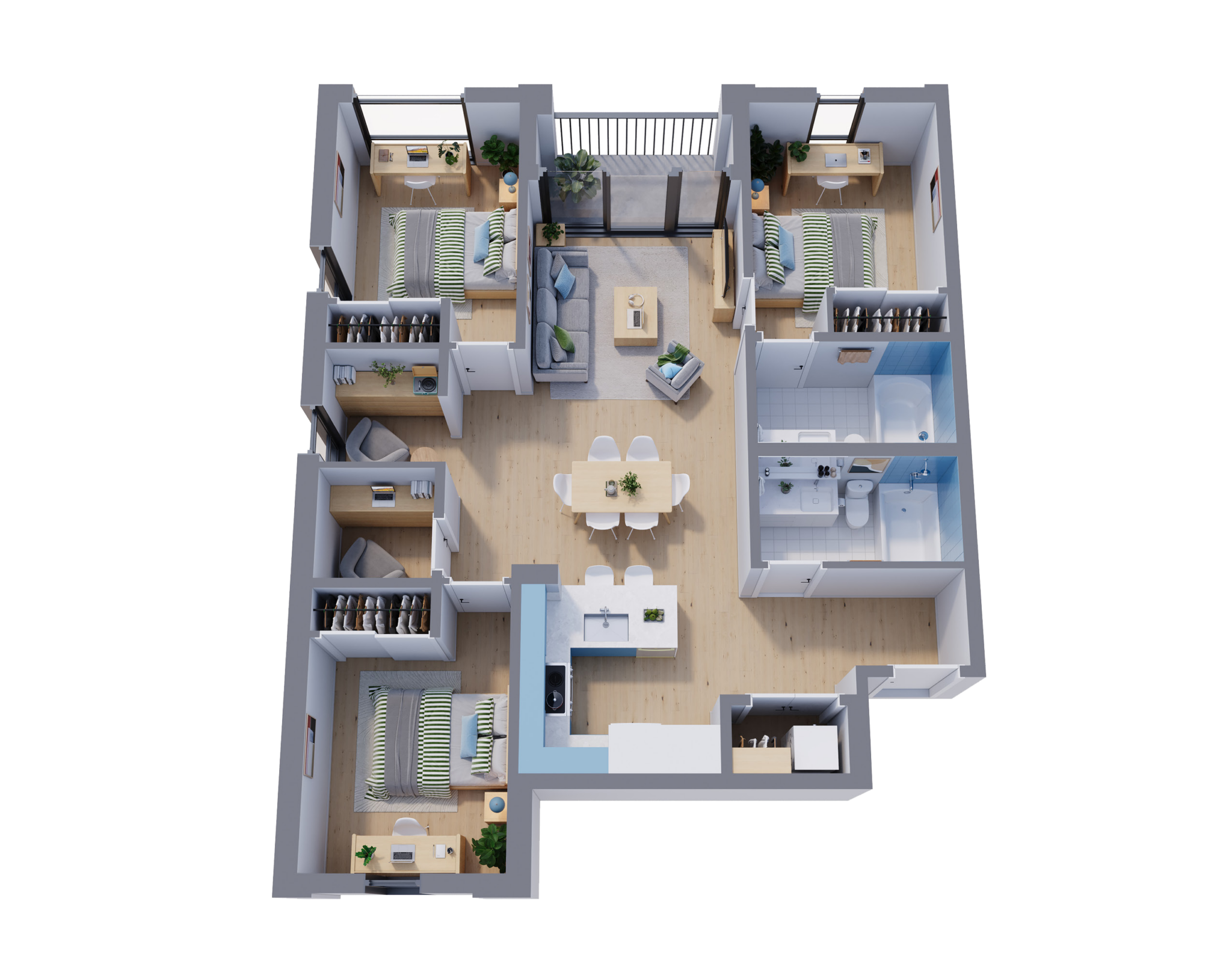 Student Suites & Floorplans at Koto - Student Housing