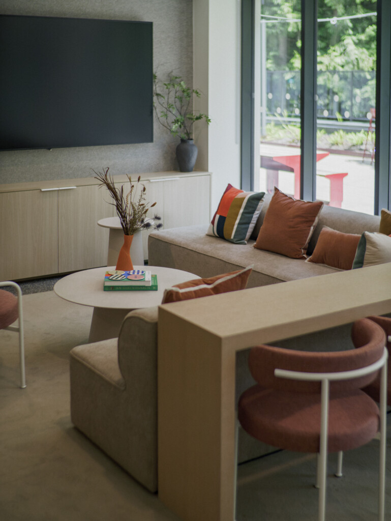 Social lounge student housing Burnaby