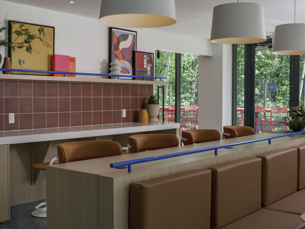Social lounge student housing Burnaby