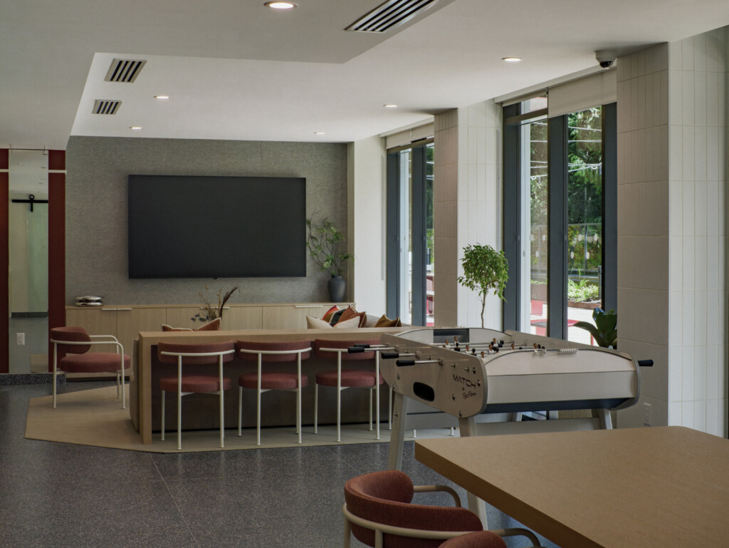 Social lounge student living Burnaby