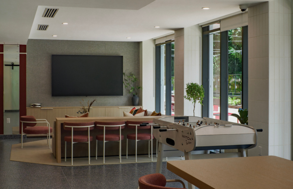 Games room student living Burnaby