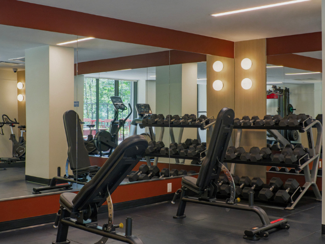 fitness centre student living Burnaby