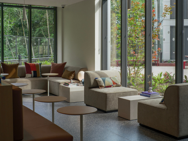student housing Burnaby lounge